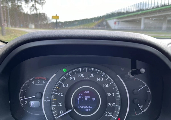 Honda CR-V cena 66499 przebieg: 292900, rok produkcji 2016 z Międzyrzecz małe 529